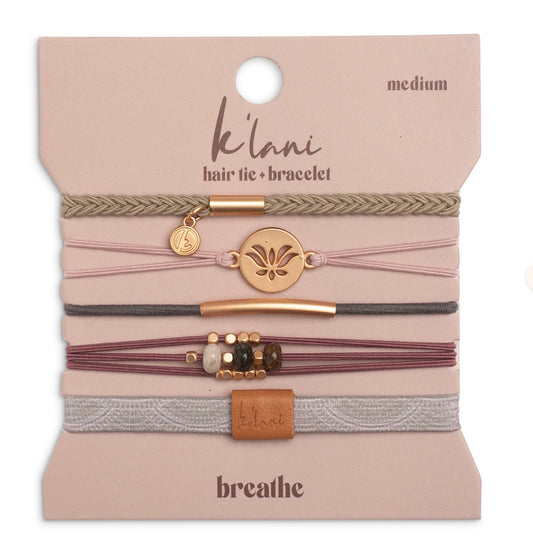 K’lani Hair Tie Bracelet Breathe Small