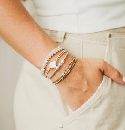 K’lani Hair Tie Bracelet Glimmer Medium
