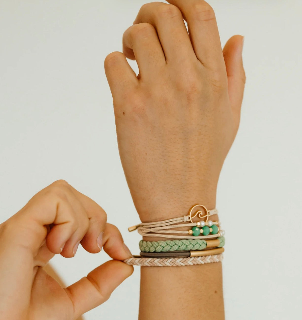 K’lani Hair Tie Bracelet Reflect Medium