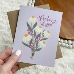 Greeting card thinking of you