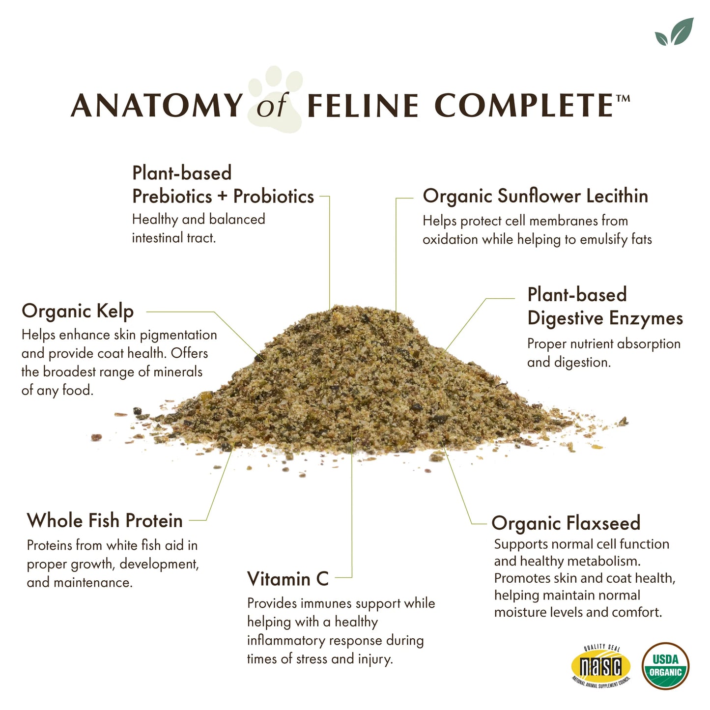 Wholistic Pet Organics Feline Complete