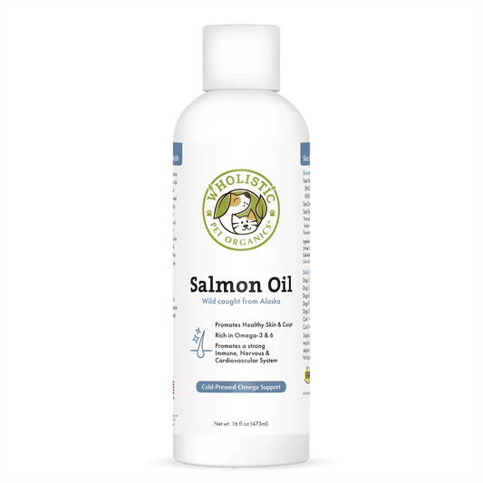 Wholistic Pet Organics Wild Salmon Oil 16oz
