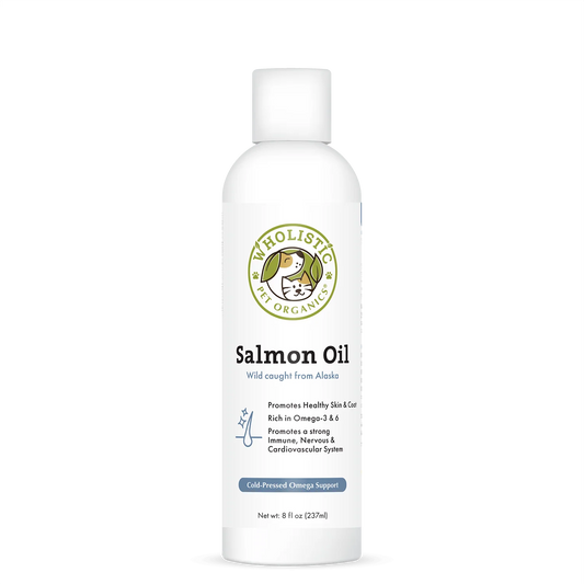 Wholistic Pet Organics Wild Salmon Oil 8oz