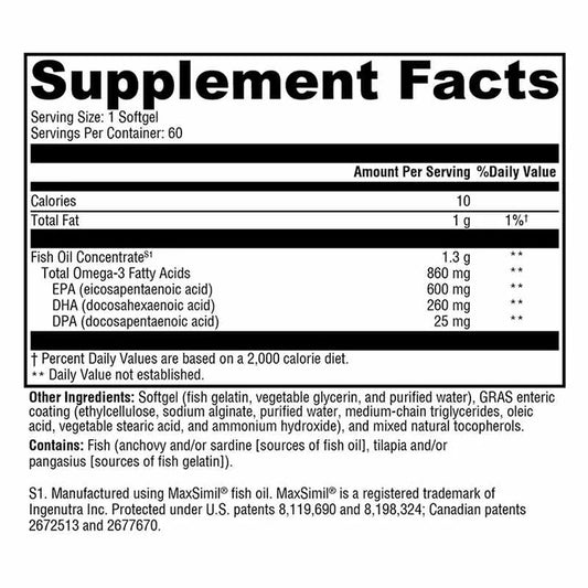 Xymogen Omega Mono Pure 1300 EC