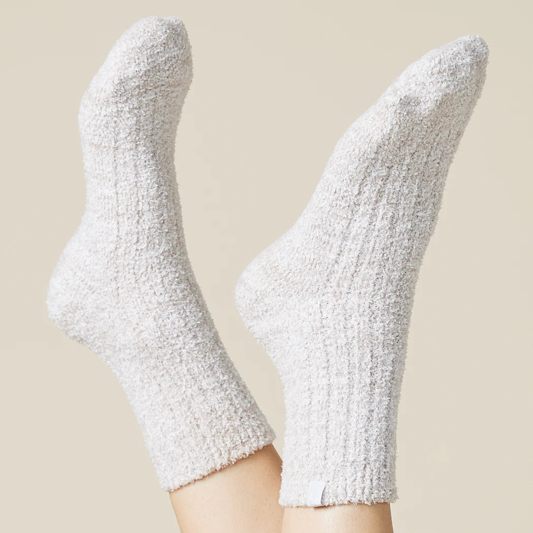 Softies Marshmallow Crew sock Heather Coco