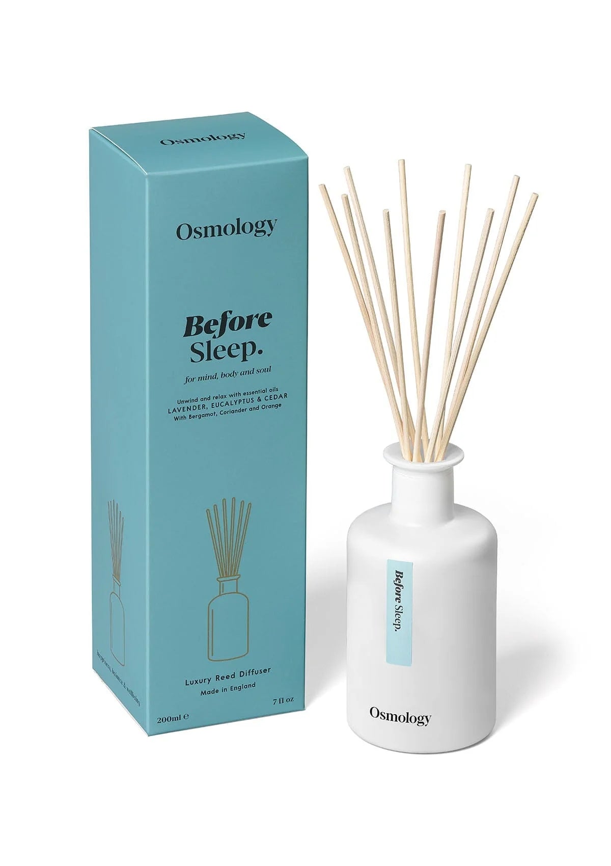 Osmology Before Sleep Reed Diffuser - Lavender Eucalyptus and Cedar