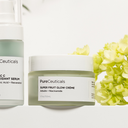 The Wellness Stop PureCeuticals Ferulic C Antioxidant Serum Super Fruit Glow Creme 2