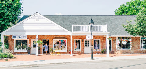 Owner, Karen Sullivan stands in the doorway of the Wellness Stop.