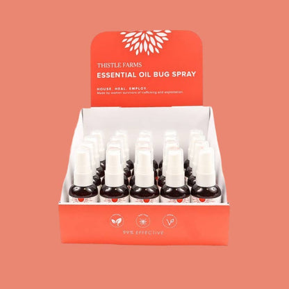 Essential Oil Bug Spray Insect Repellent Display: 20 + Display / 2 oz