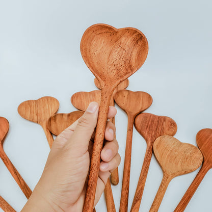 Joy Wooden Heart Spoon - Christmas Gifts