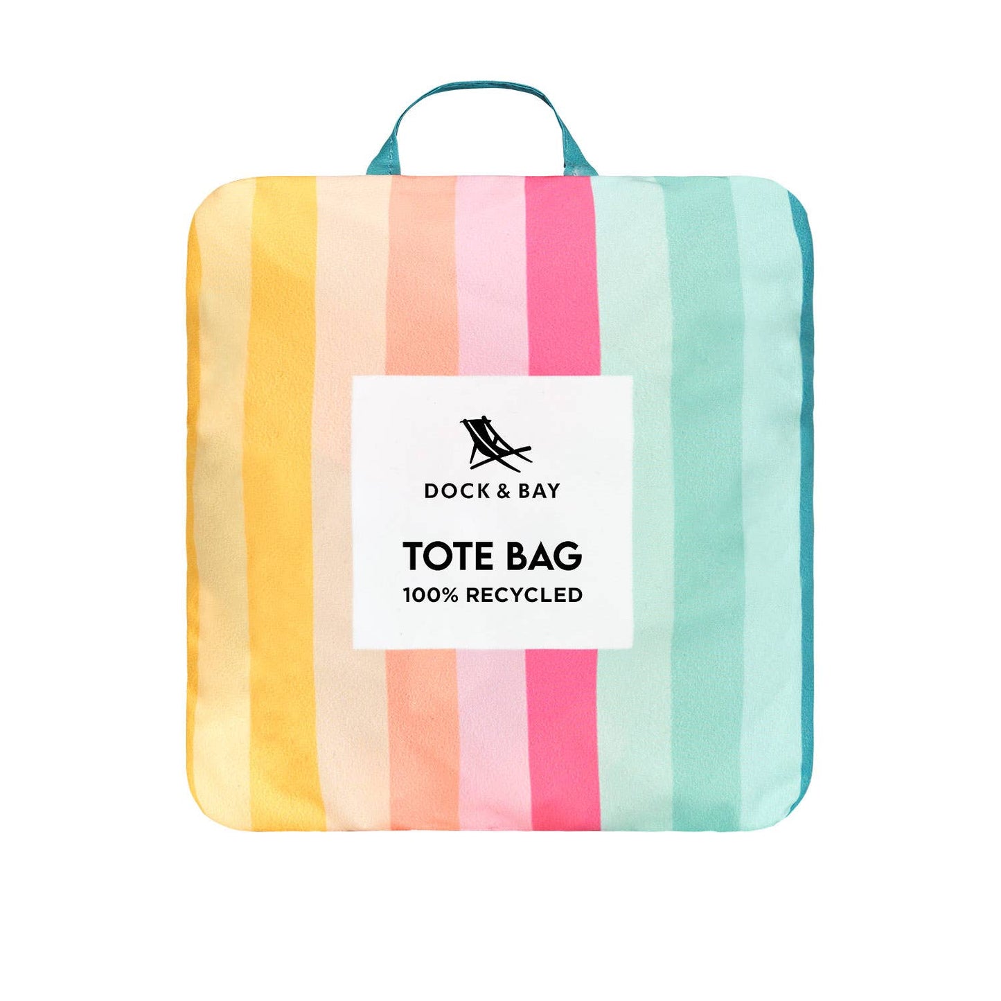 Dock & Bay Everyday Tote Bag - Coastal Candy: Medium (15x7")