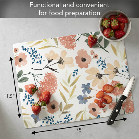 "Meadow"  Designer Flexible Cutting Board Mat