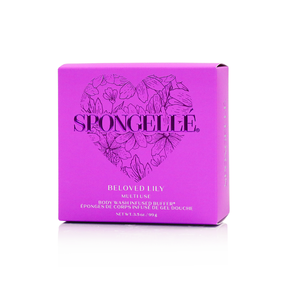 Spongelle Beloved Lily Heart Buffer