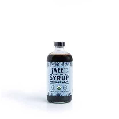 Sweet’s Elderberry Syrup with Blue Agave  (SHELF STABLE) - 8 oz
