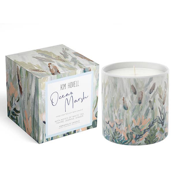 Annapolis Candle Kim Hovell Collection - Ocean Marsh Boxed Candle