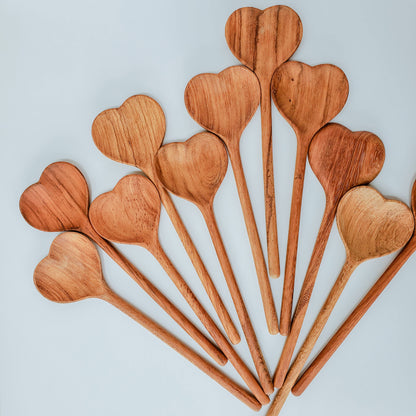 Joy Wooden Heart Spoon - Christmas Gifts