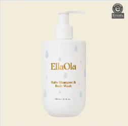 EllaOla Superfood Baby Shampoo & Body Wash