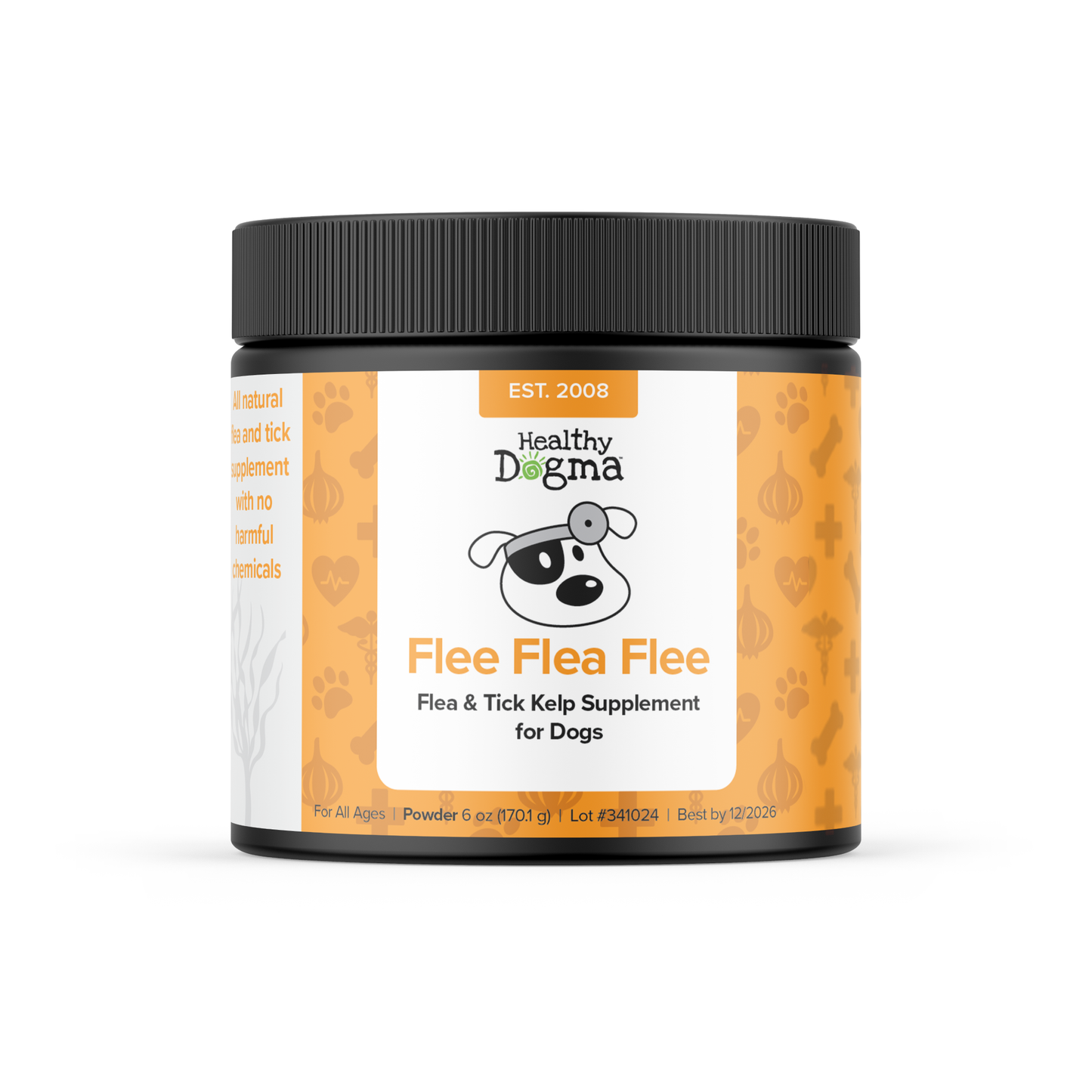 Flee Flea Flee Natural Yeast & Garlic Formula Dog Supplement