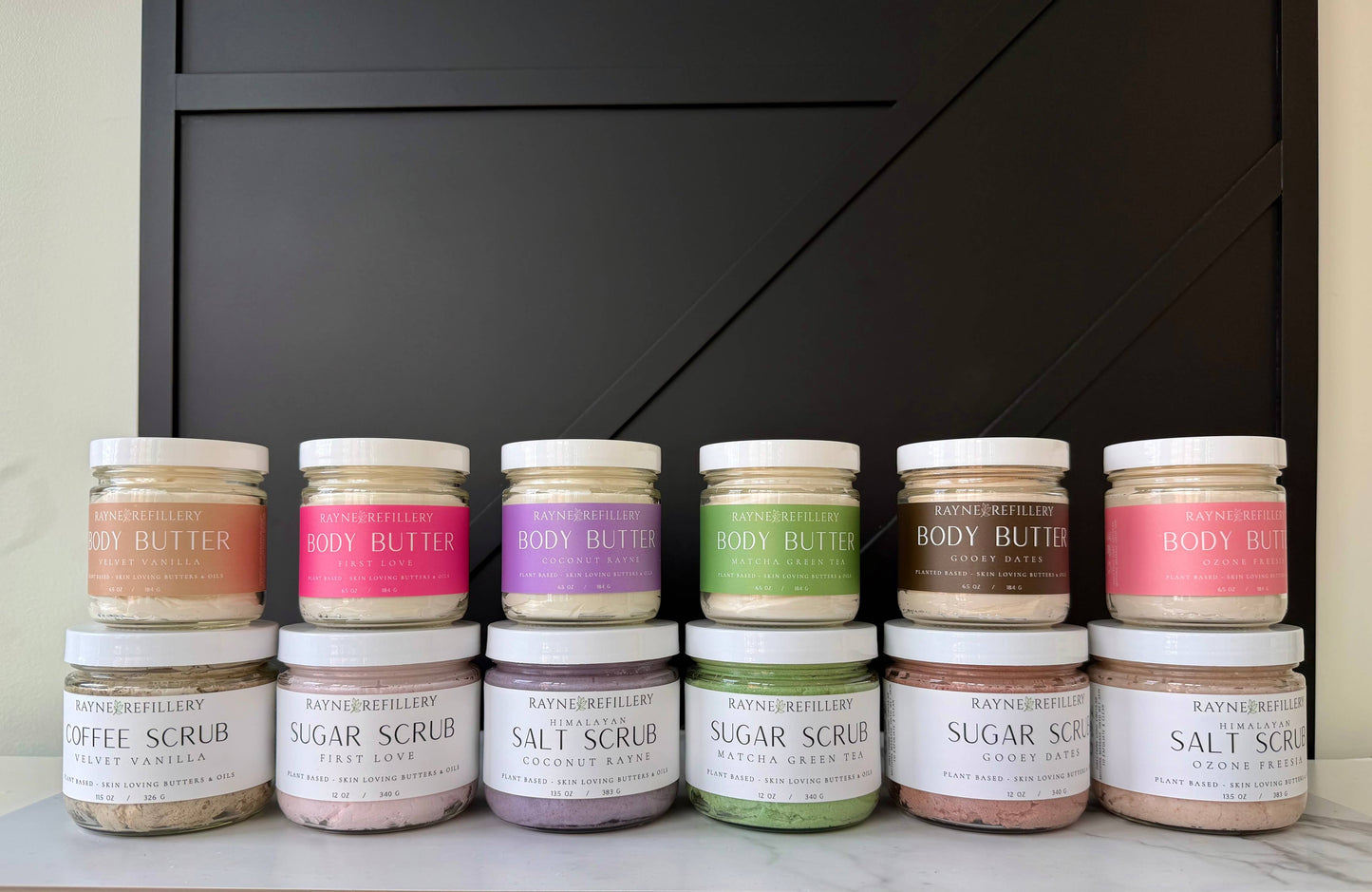 Rayne Refillery Matcha Green Tea - Whipped Sugar Scrub