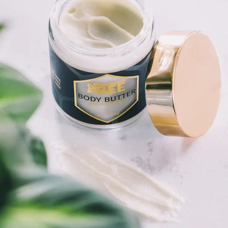 Generation Bee All-Natural Beeswax Body Butter - 8 oz Glass Jar