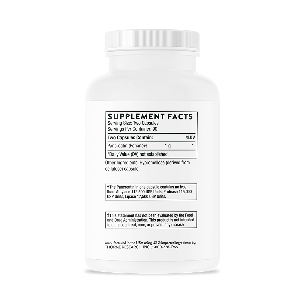 Thorne® Pancreatic Enzymes (formerly Dipan-9)