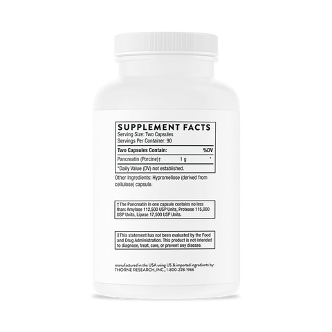 Thorne® Pancreatic Enzymes (formerly Dipan-9)